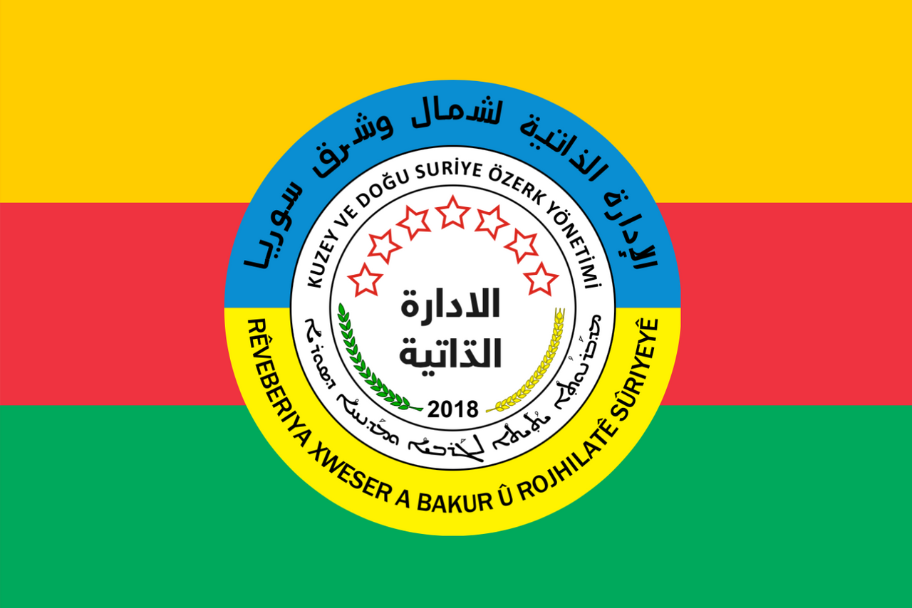 Kurdish-Syrian Military State of Rojava flag by TimiLodeOnDeviantArt on ...
