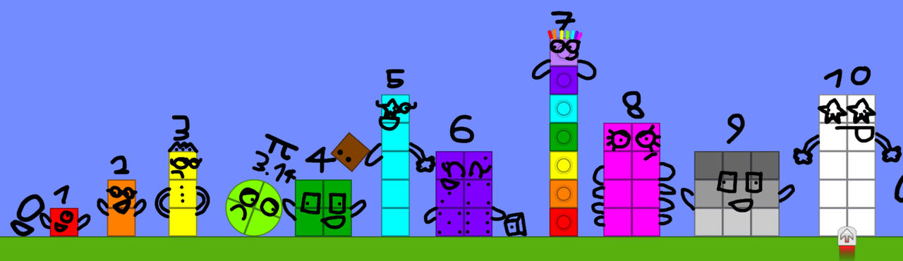 Numberblocks: 0-10 by TimiLodeOnDeviantArt on DeviantArt