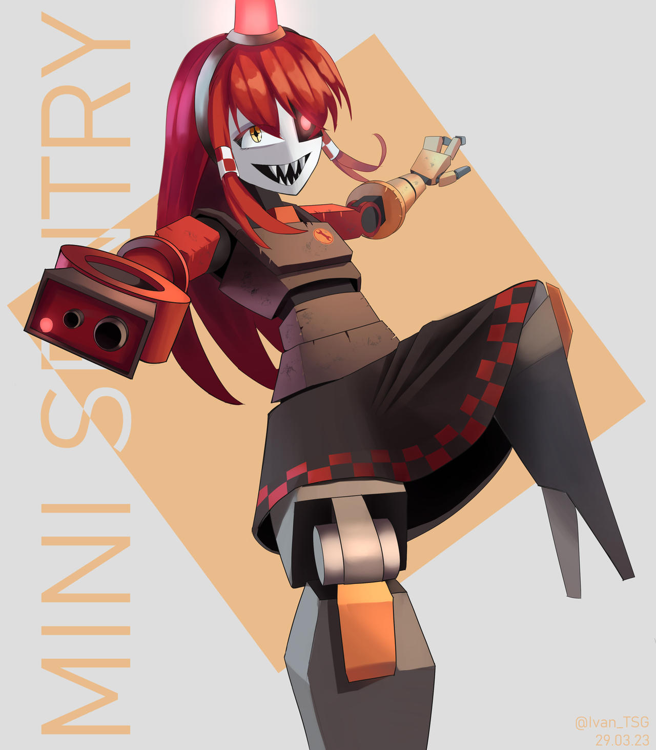 Sentry Girl by bobeksmrodek on DeviantArt