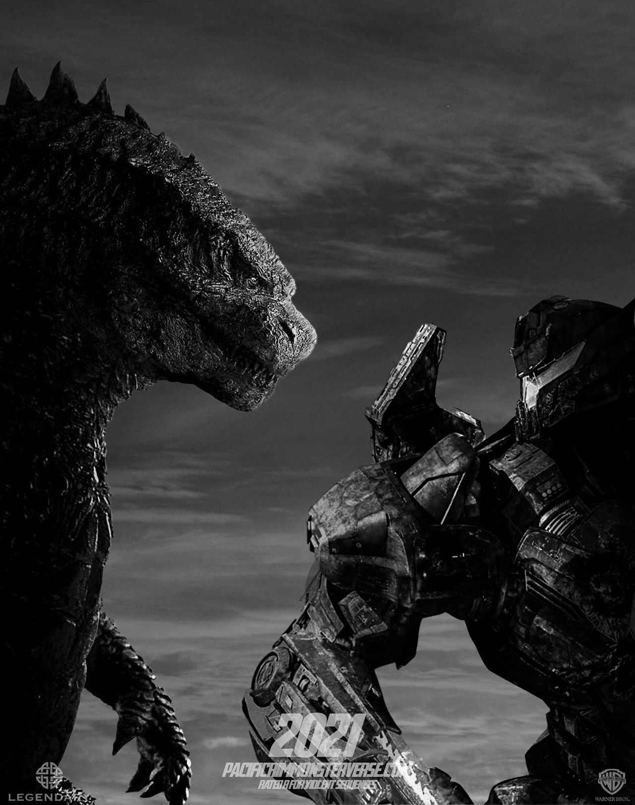 Pacific Rim vs Godzilla Concept Poster by KevindaGhost on DeviantArt