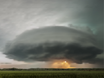 Supercell cloud