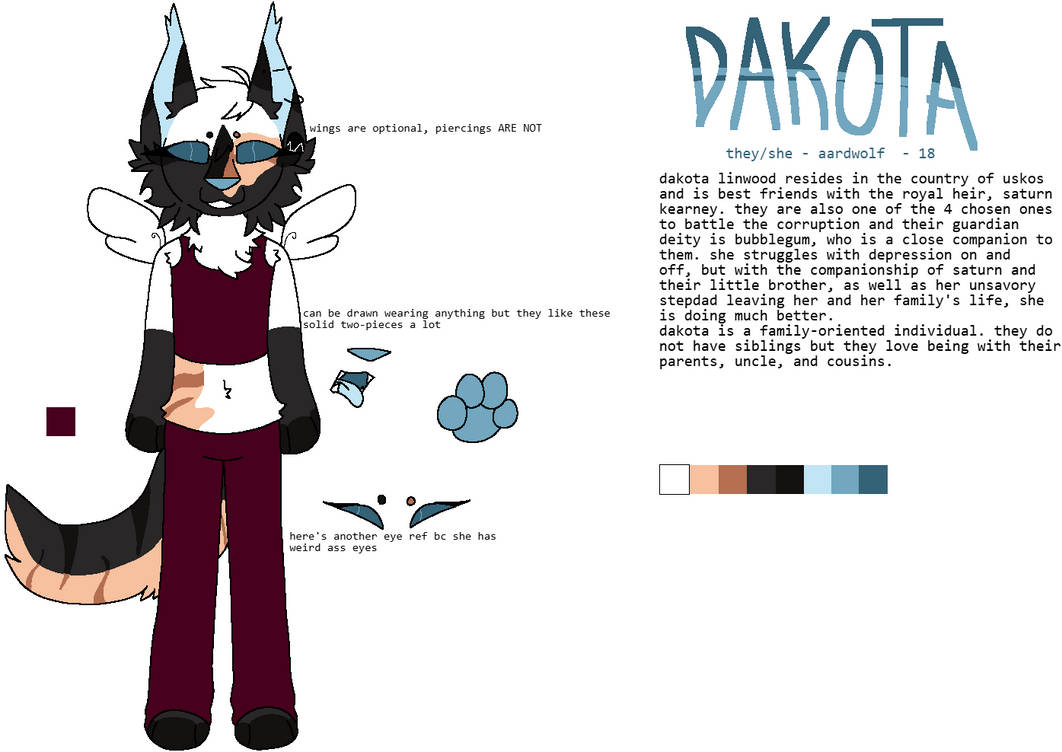 Dakota Rabbit Deviantart DAKOTA REF SHEET by crymsonpuppy on DeviantArt