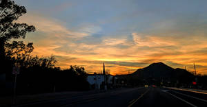 A Mountain - Sunset