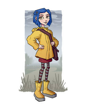 Coraline [with drawing process]