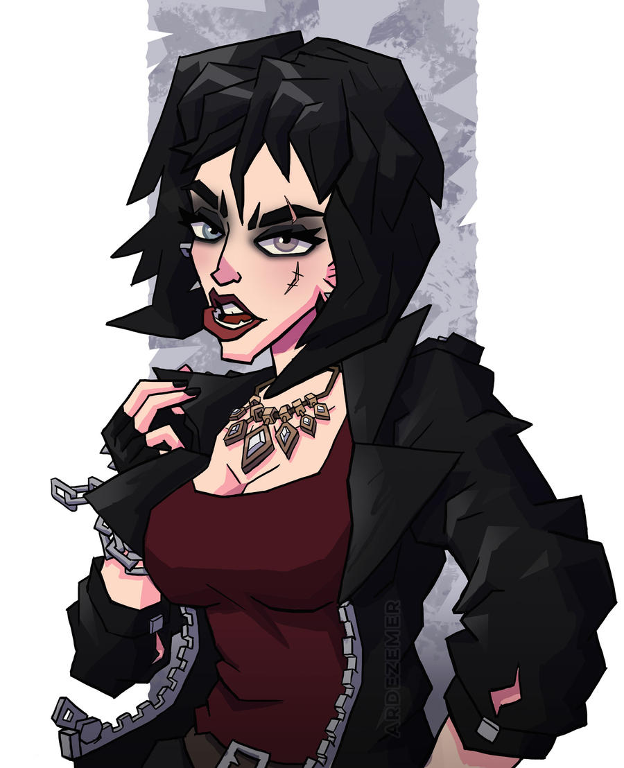 Deviantart Rocker Girl Rock Girl by Ardezemer on DeviantArt