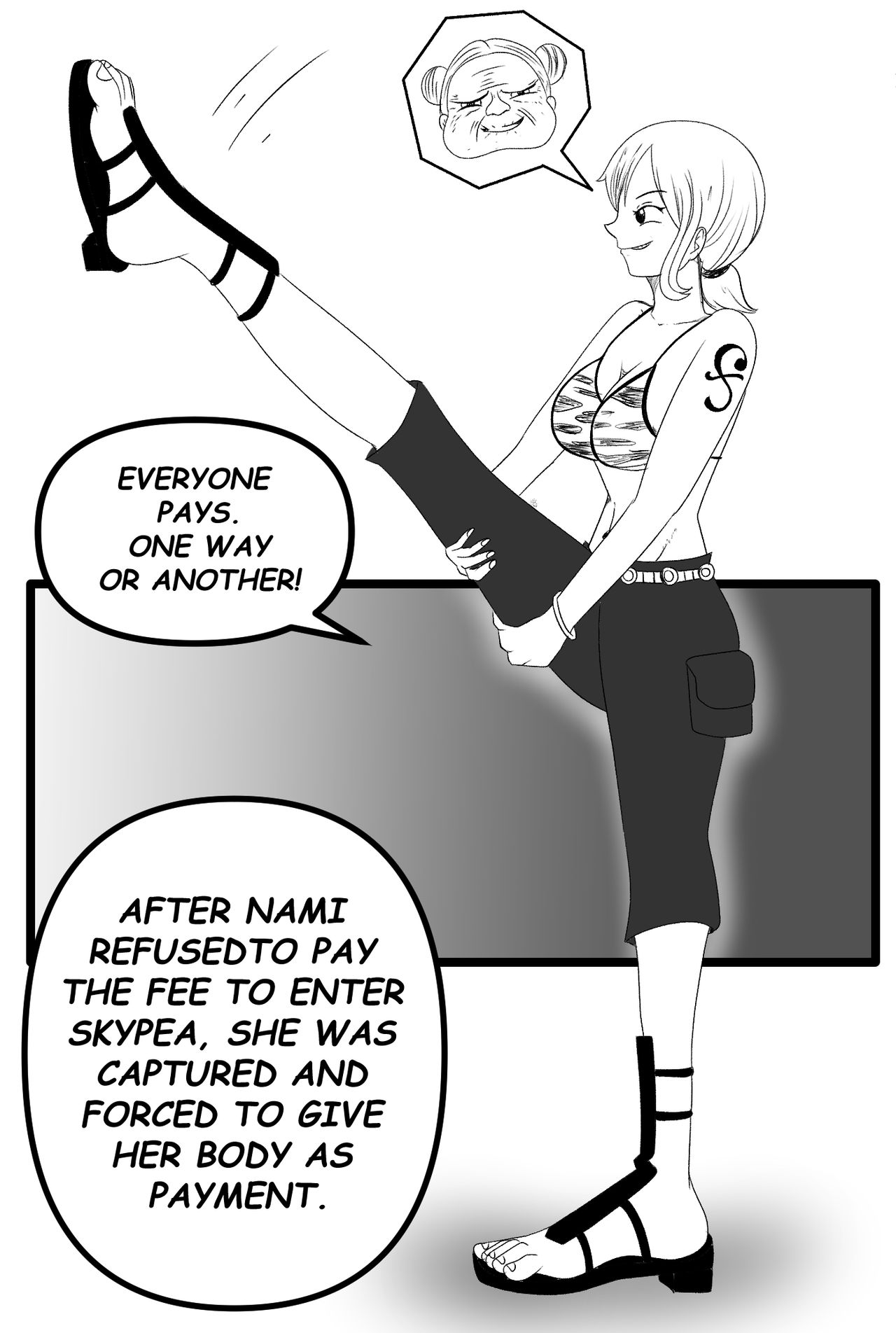 NAMI BODY SWAP by Mashomash on DeviantArt