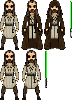 Jedi Masters Qui-Gon Jinn and Obi-Wan Kenobi by celedansuniverse on  DeviantArt
