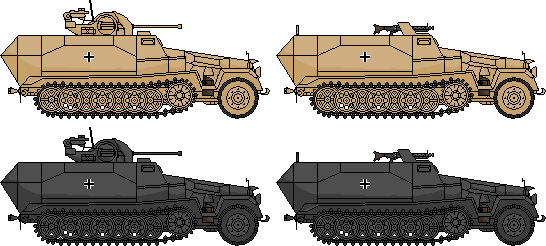 Sd.Kfz. 251 Honamag Half-track