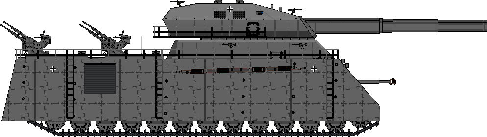 LandKreuzer P. 1000 Ratte by JediRhydon101st on DeviantArt