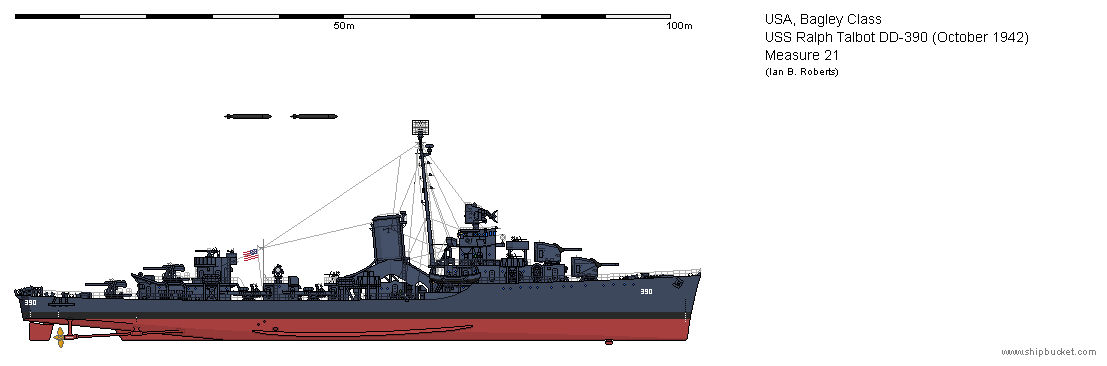USS Ralph Talbot by JediRhydon101st on DeviantArt