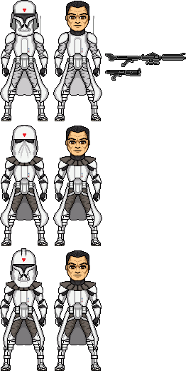Male Clone Snow Trooper Template by JediRhydon101st on DeviantArt