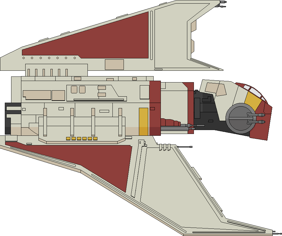 Omega Class Shuttle Omnicron-class Attack Shuttle (Stock Model) by JediRhydon101st on ...