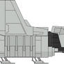 Nu Attack Shuttle (Landed-Empire)