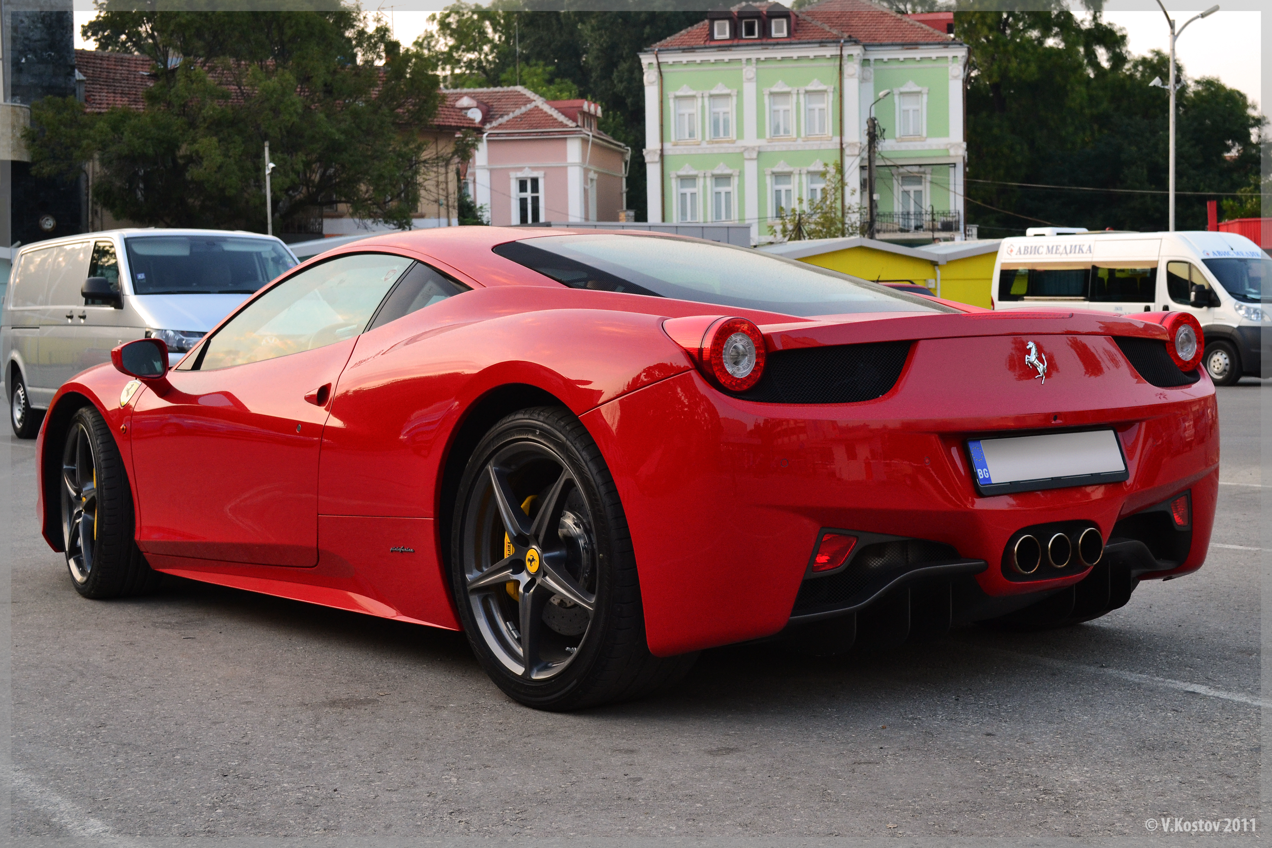 Ferrari 458 Italia Rear 3 ..