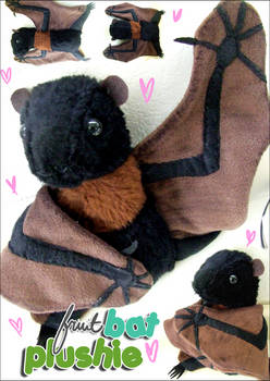 Fruit Bat Plushie