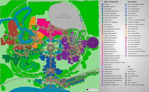 Magic Kingdom Map