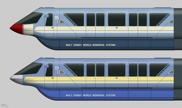 Space Mountain Monorail