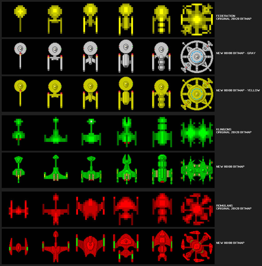 Netrek Netrek - 80x80 bitmaps by BJ-O23 on DeviantArt