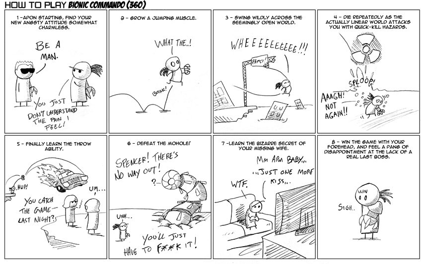 Bionic Commander Deviantart How to play Bionic Commando by dedded on DeviantArt