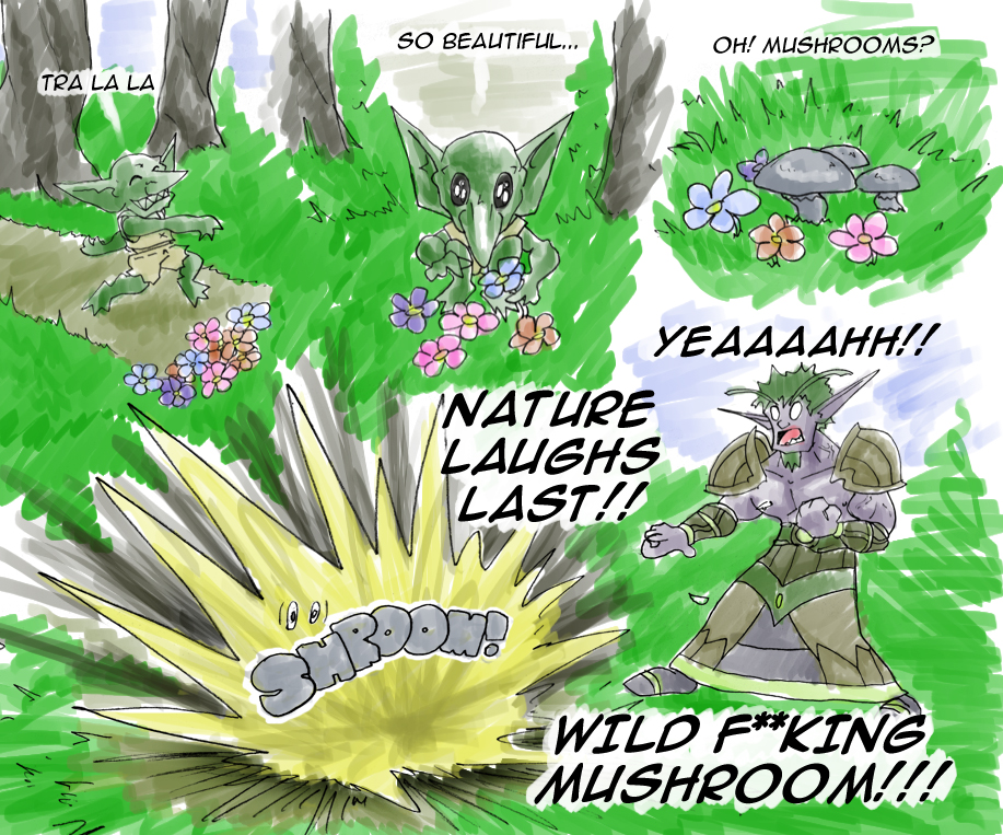 Nature Laughs Last by dedded
