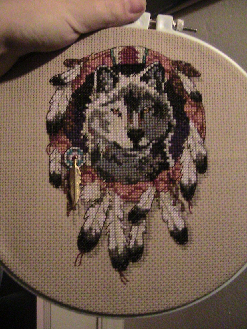 Wolf Cross-stitch