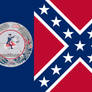 Conf. States of Dixie Presidential Flag