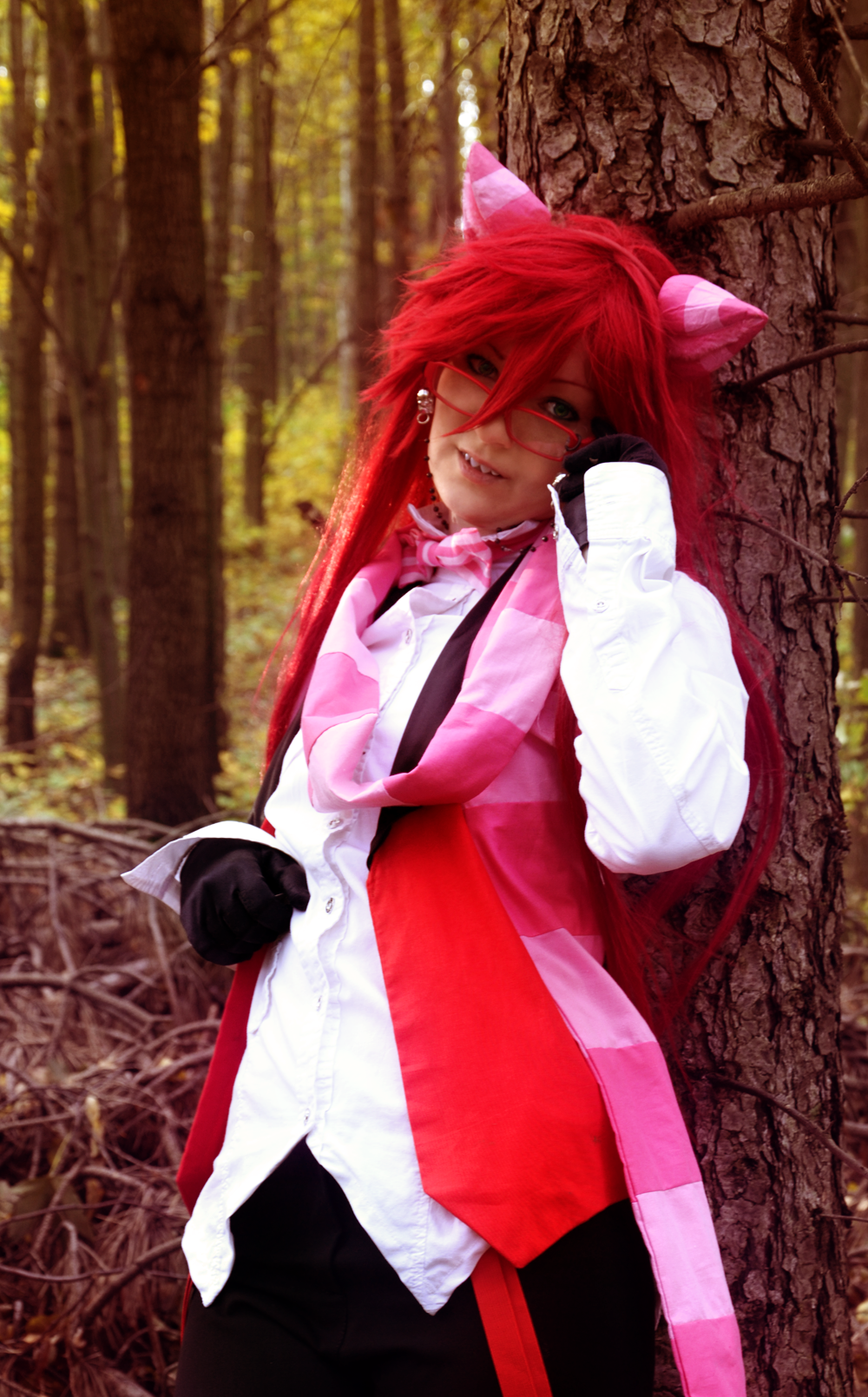 Ciel in Wonderland I: Cheshire Grell