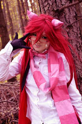 Ciel in Wonderland XVIII: Neko Grell desu