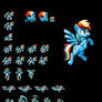 mega pony recolor rainbow dash