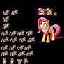 mega pony recolor Fluttershy