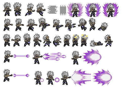 Evil broly lsw sprite sheet
