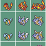 Mini cloned pokemons for gba