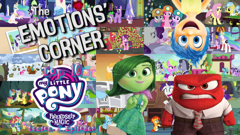 Top 10 My Little Pony Season 7 Episodes Title Card by RailfanBronyMedia