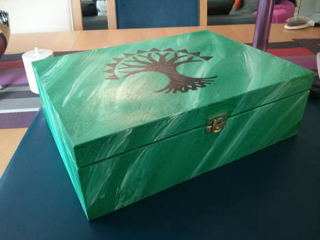 Custom Selesnya Conclave (Ravnica) MtG Deck Box