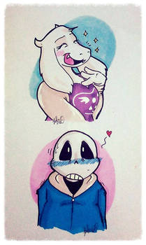 Back from a Hiatus part 4 - Sans and Toriel