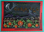 Quilling - Card20:Halloween by Eti-chan