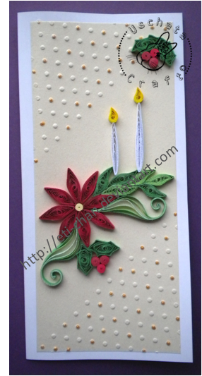 Quilling - card 130