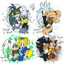 Silvisper, Melphicks, Rockaria and Roughle