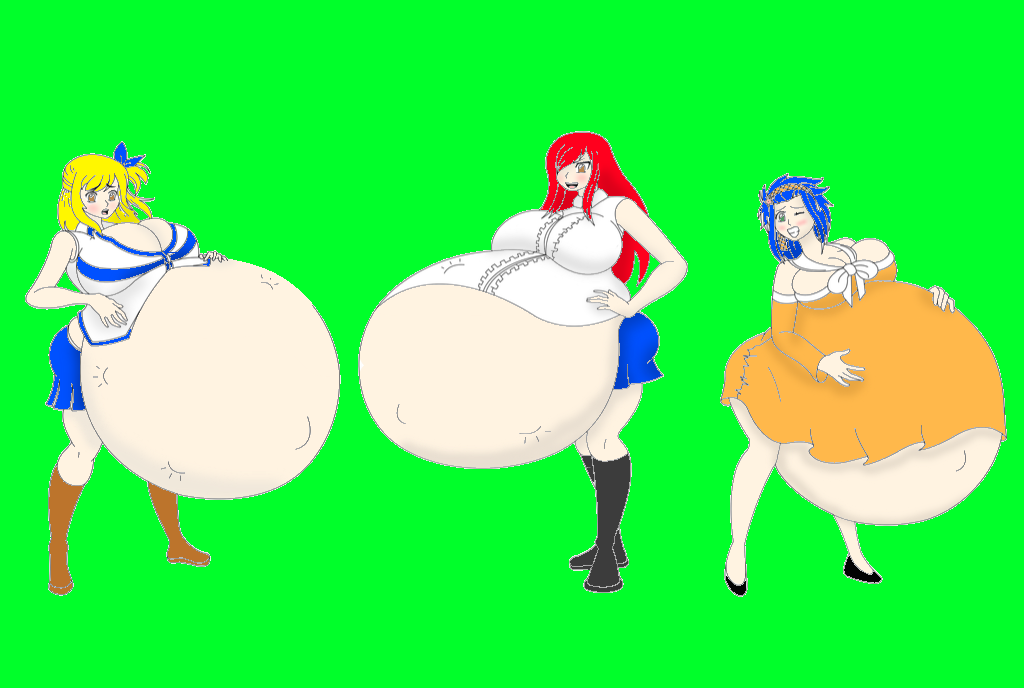 Fairy Tail Heavy Moms colored