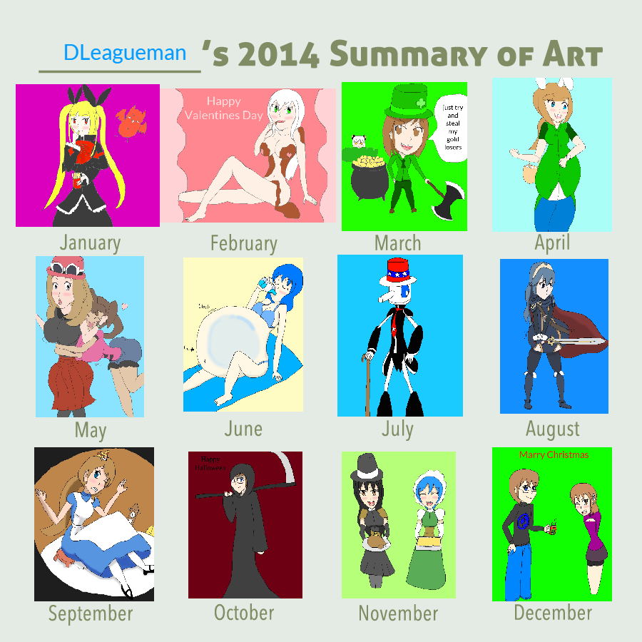 My Drawings in 2014