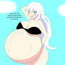 Pregnant Black Heart