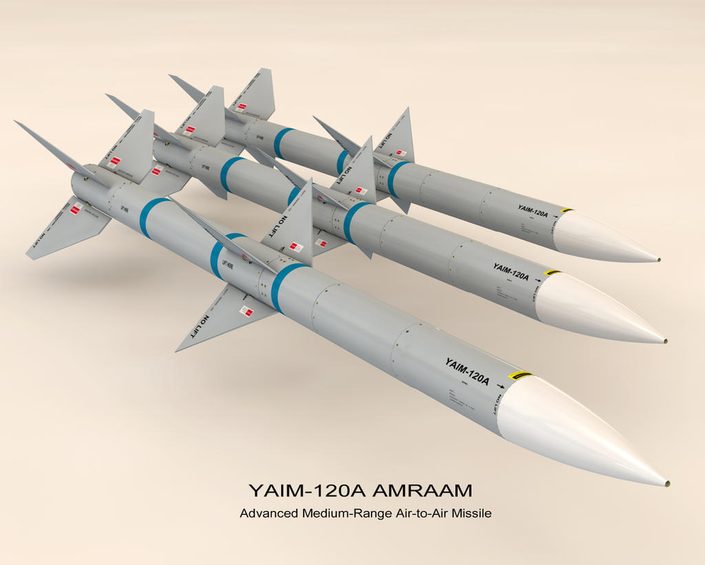 AIM-120 AMRAAM Completed by 2753Productions on DeviantArt