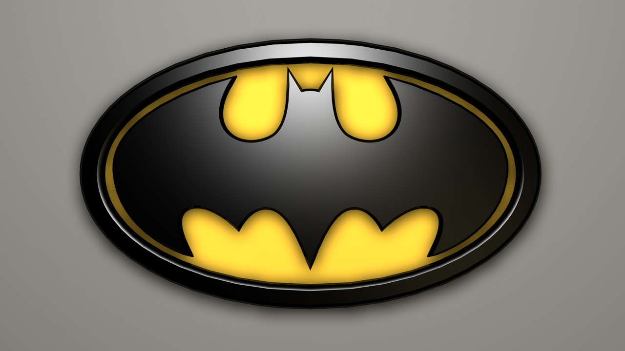 Batman Logo 3D by zaiggen on DeviantArt