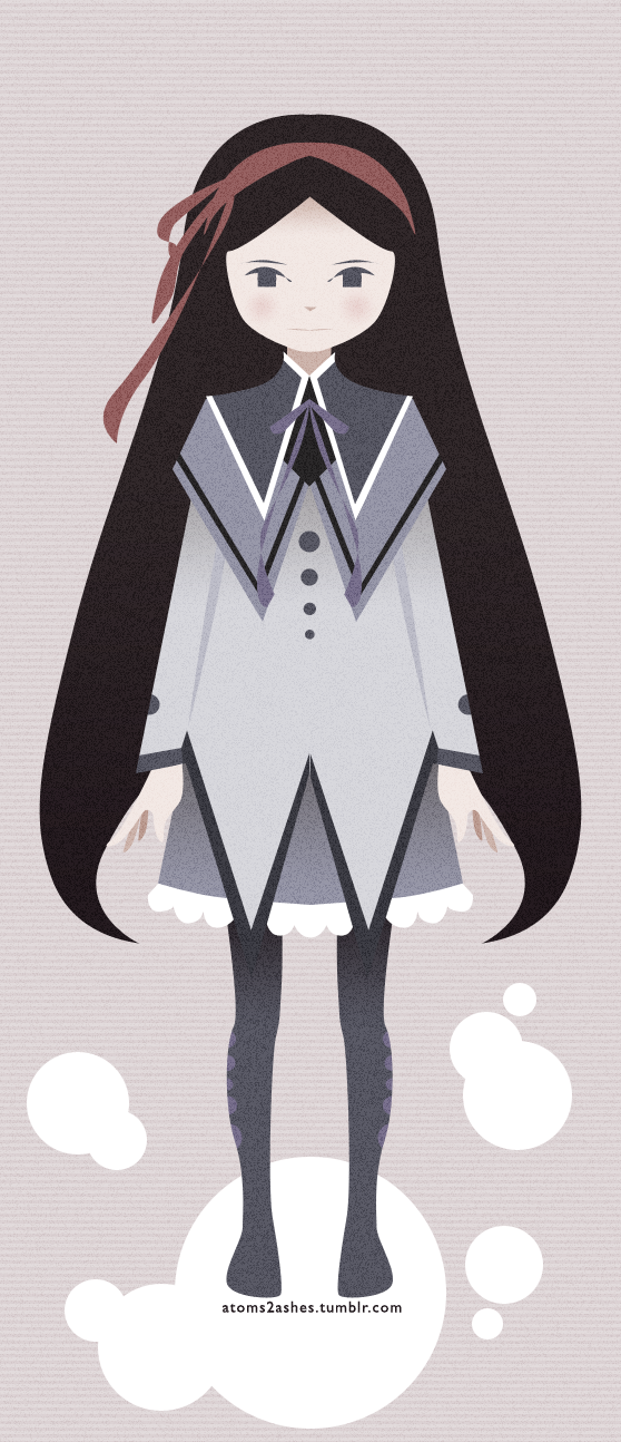 Homura Vector by atoms2ashes on DeviantArt