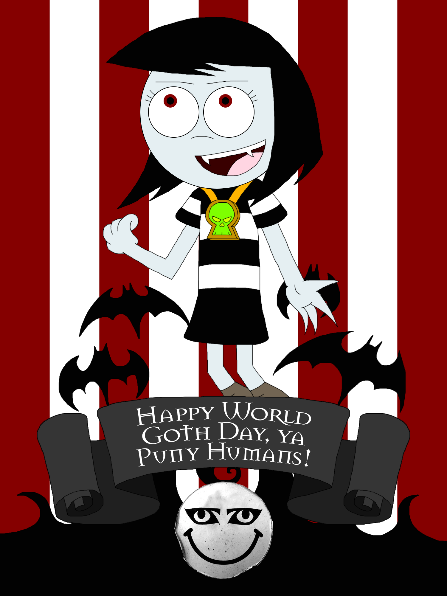 Marilyn Shine A Simple World Goth Day Greeting By Thedisney1901atda On Deviantart