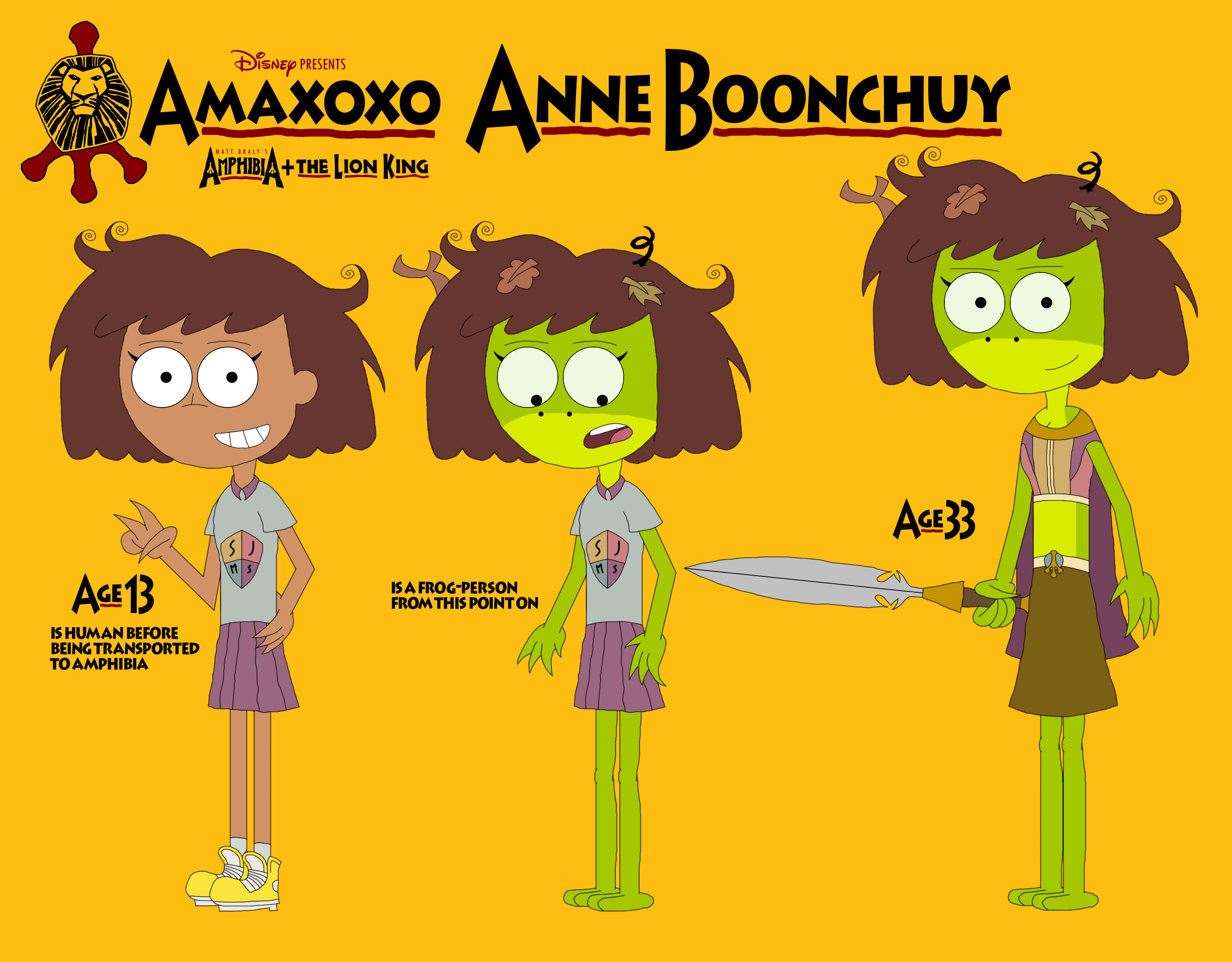Amphibia - The Lion King AU - Anne by TheDisney1901atDA on DeviantArt
