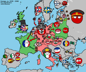 Polandball: Beginning of WW2 In Europe