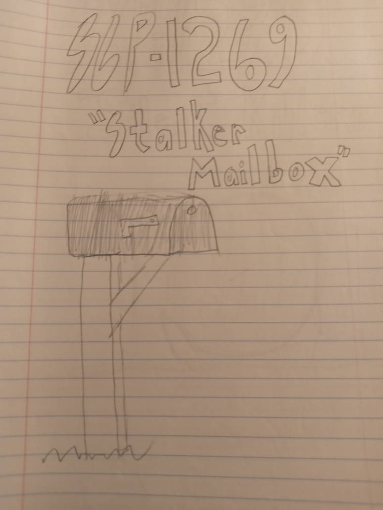 SCP-1269 Stalker Mailbox by ScruffyManMonkeyMan on DeviantArt