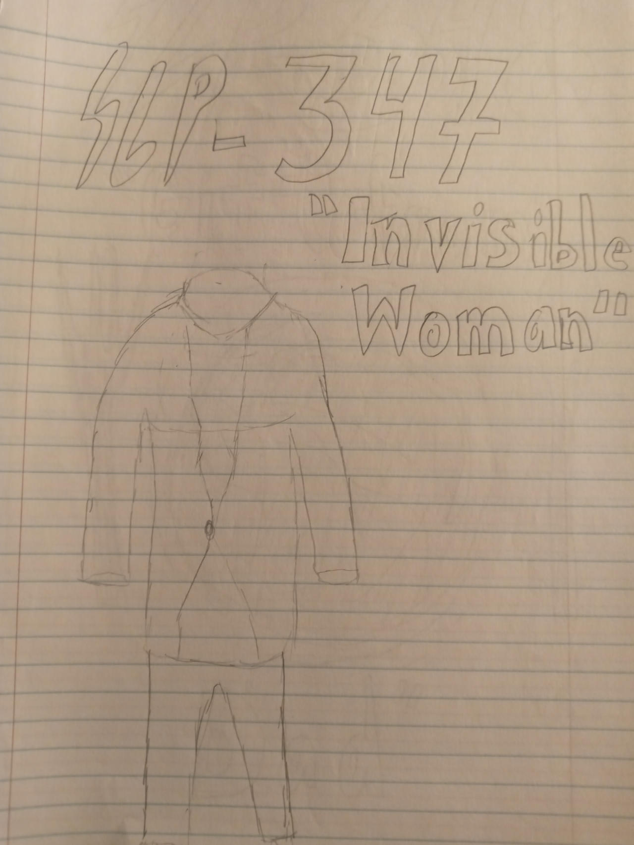 SCP-347 Invisible Woman by ScruffyManMonkeyMan on DeviantArt