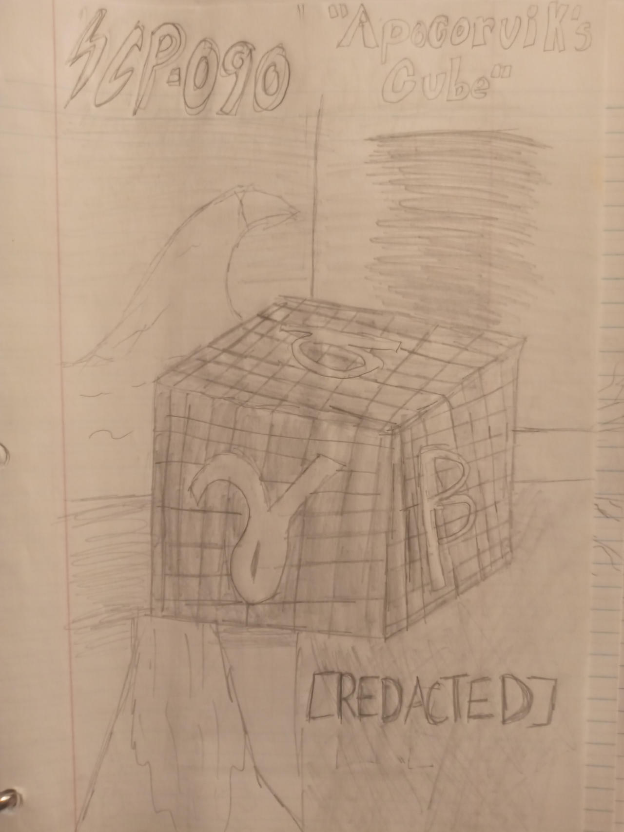 Scp 985 SCP-090 Apocorubiks Cube by ScruffyManMonkeyMan on DeviantArt